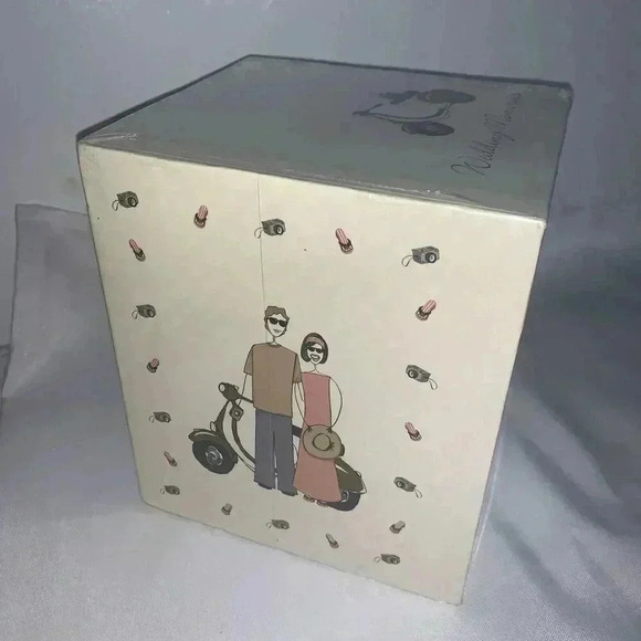 Sheffield Home WEDDING MEMORIES Photo Album Set~Bridal Shower/Wedding/Honeymoon - Picture 4 of 7